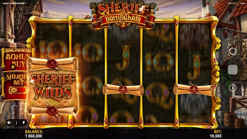 Sheriff of Nottingham 2 slot screen 5