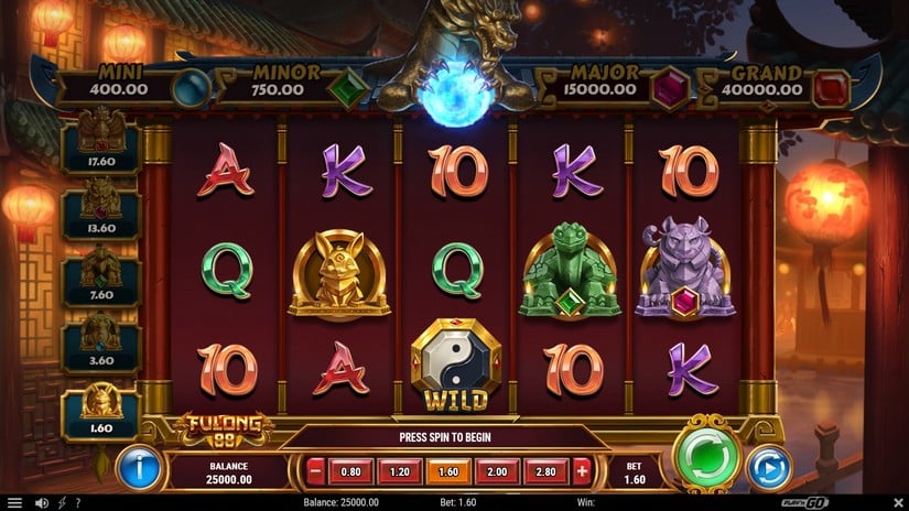 Fulong 88 slot screen 1